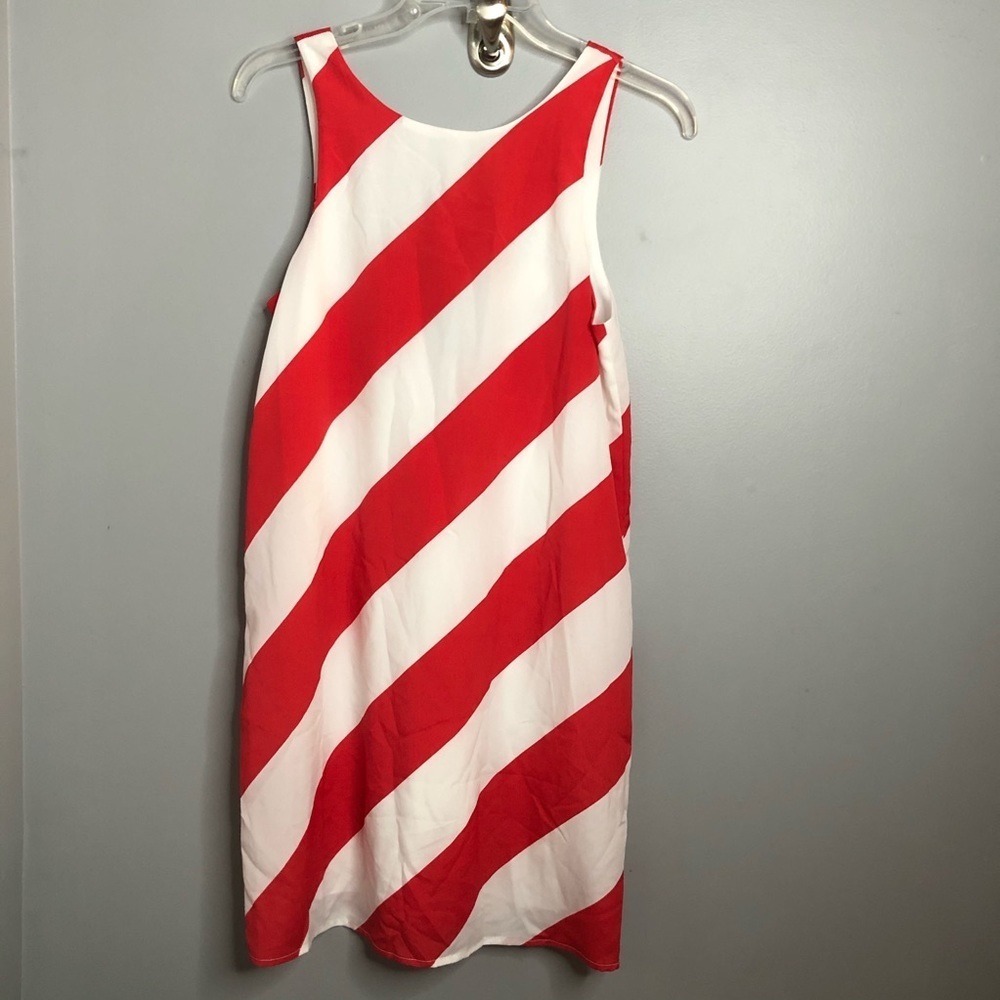 Everly Nordstrom red and white striped sleeveless top Stitch Fix Sz Sm - Picture 4 of 8
